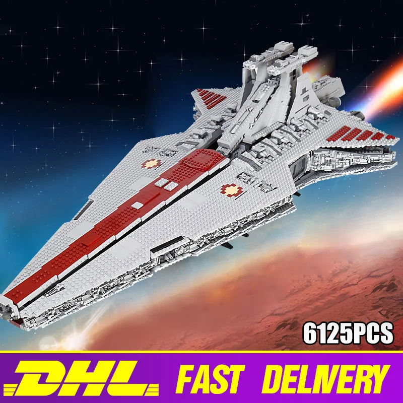 Dhl 05077 Звездные игрушки войны Lepining UCS ST04 Звездная Республика крейсер сборные