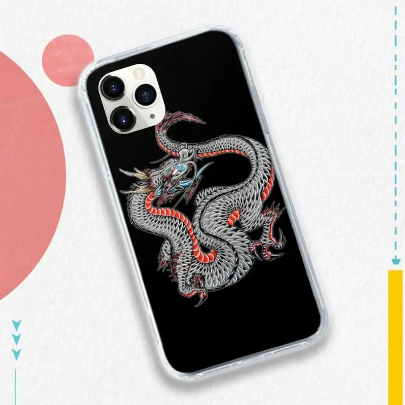 

Dragon high quality painting Phone Case for iPhone 11 12 pro XS MAX 8 7 6 6S Plus X 5S SE 2020 XR