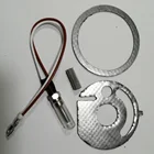 Водонагреватель для Eberspacher Hydronic 12 В D3WSC D4WSC D5WSC, Нагреватель охлаждающей жидкости, Свеча накаливания 252106011000 + 2 прокладки + 1 световой фильтр