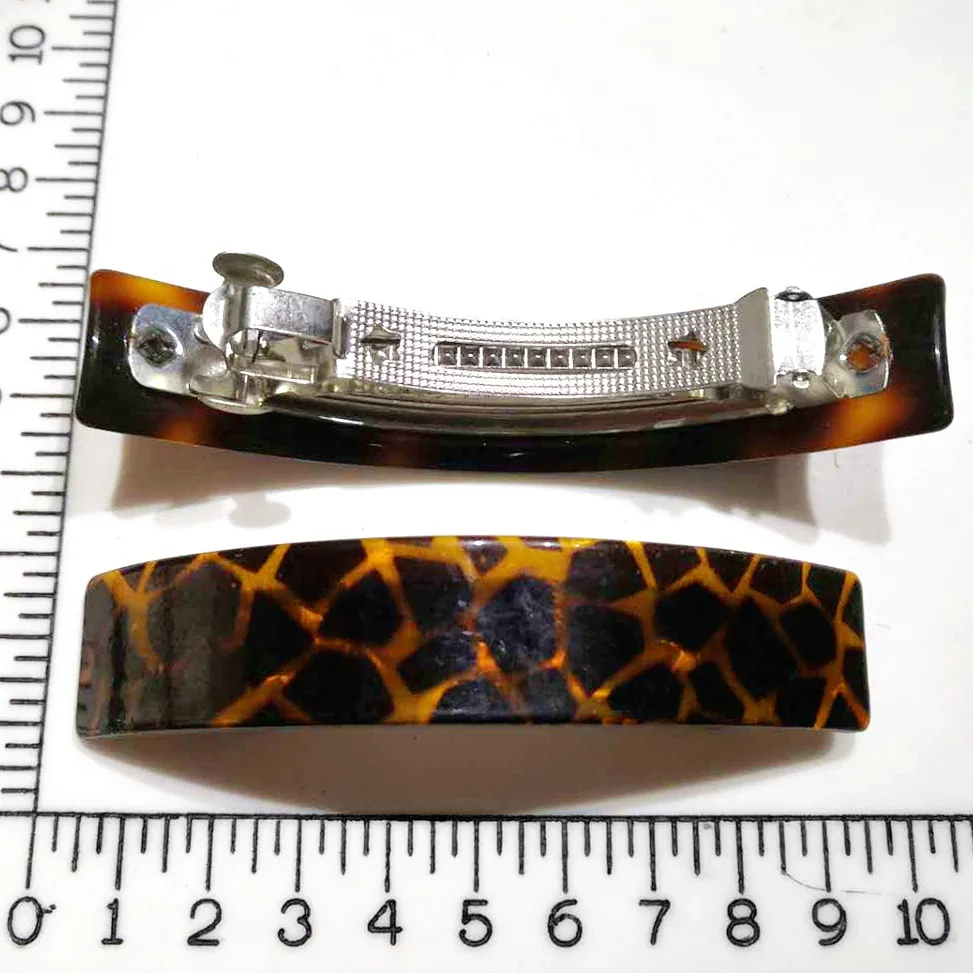 2020 французские толстые заколки для волос модные ручной работы из ацетата Стразы