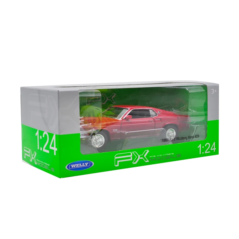 Автомобильный спортивный автомобиль Welly модель из металла с отображением литья