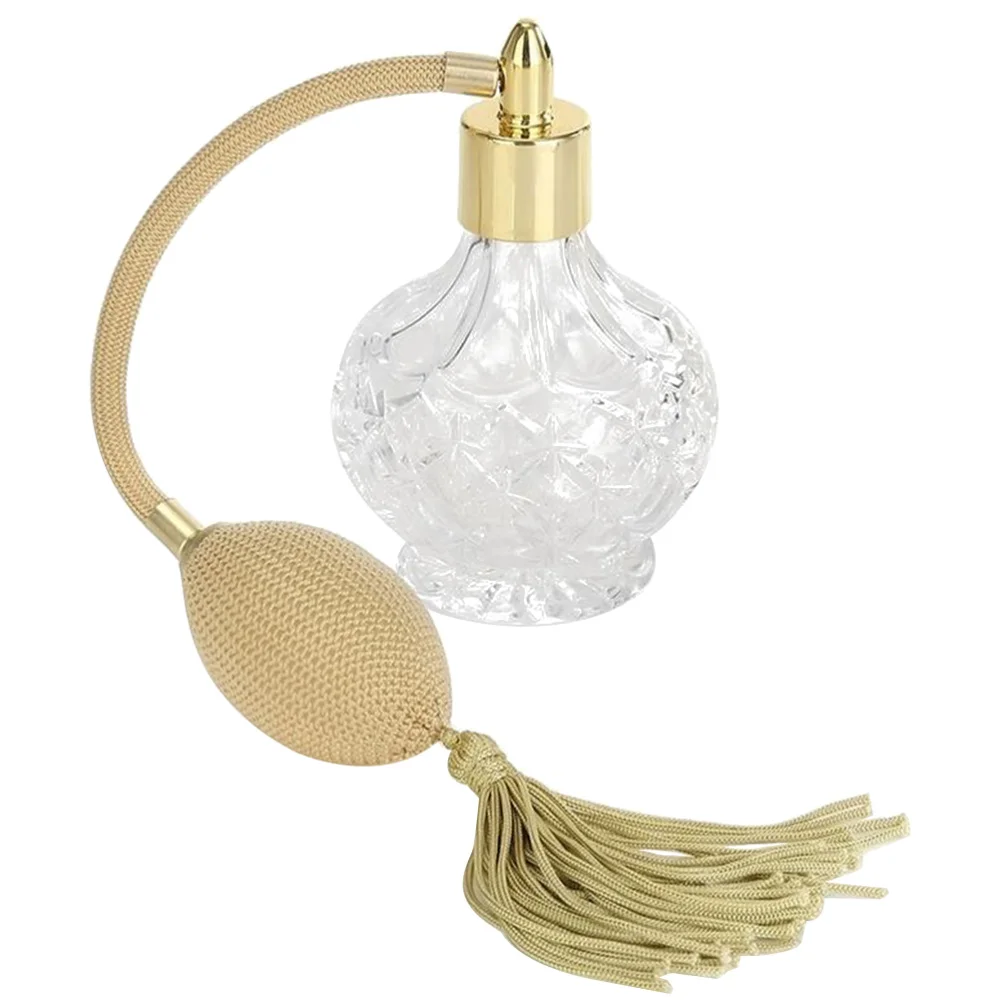 

1Pc 80ml Vintage Perfume with Glass Atomizer Perfume Bottle Spray Airbag