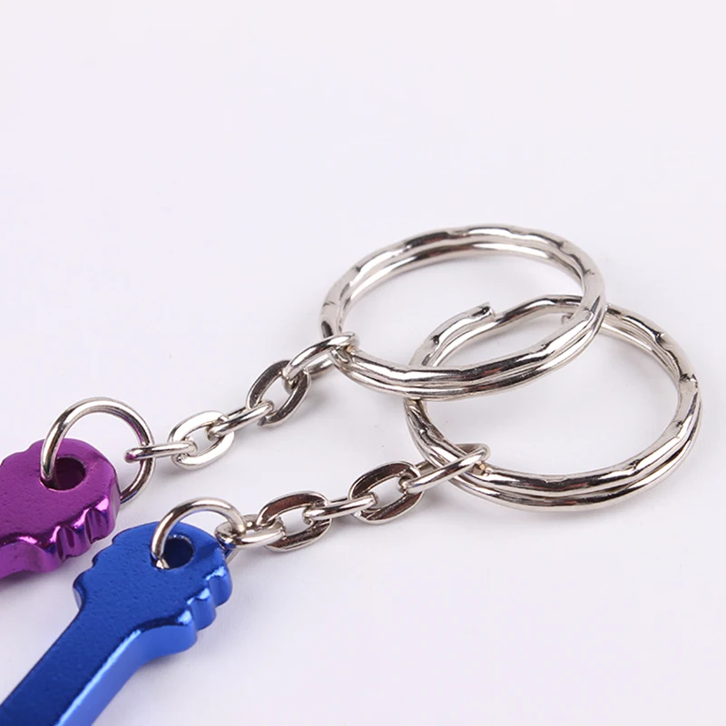 100x рекламная открывалка для бутылок в форме гитары брелок ключей корпоративный