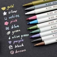 10 colorsset highlighters marker pens water chalk pen for scrapbook photo album drawing watercolor drawing stationery