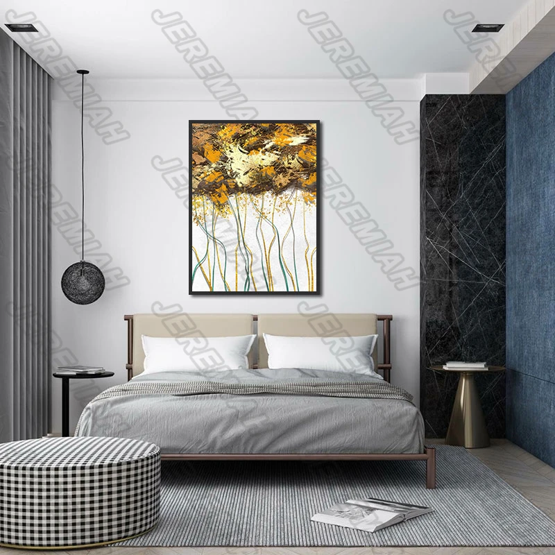 

Landscape Painting Waterproof Ink Frameless Painting Nordic Poster Print Art Picture Modern Home Decoration