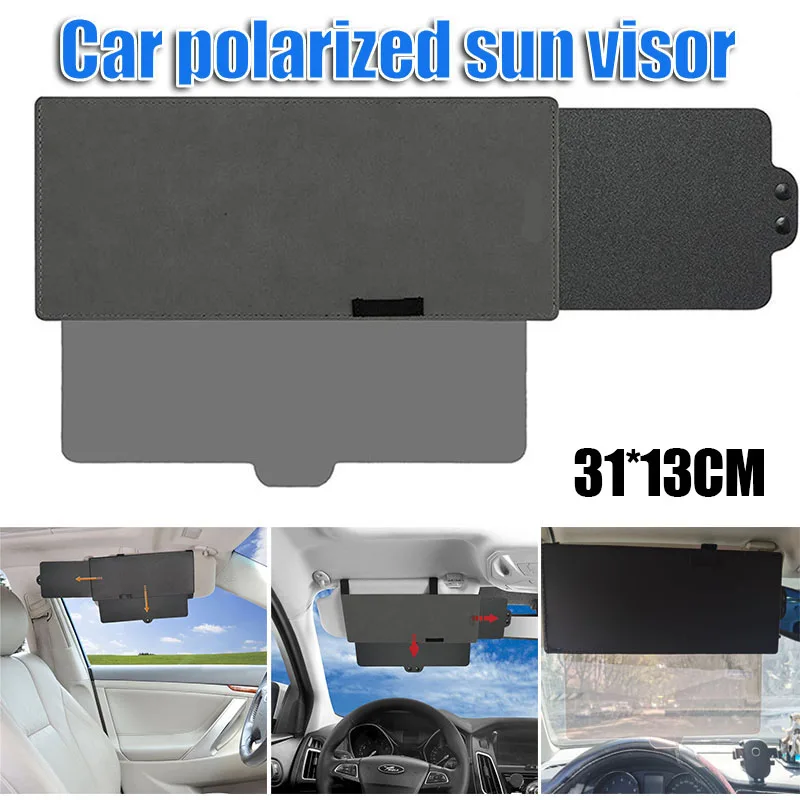 

Portable Car Sun Visor Protects from Sun Glare UV Resistance Multifunctional Extendable Sun Blocker NJ88 Heat Insulation