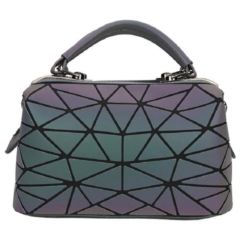 2020 Женская голографическая лазерная сумка модная дамская через плечо светящаяся