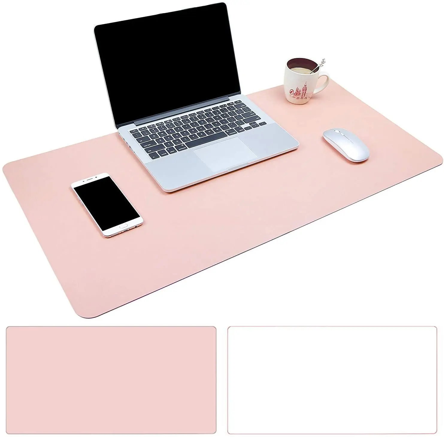 

Portable Natural Cork+PU Desk Mat Double-sided Home Office Large Mouse pad Resting Surface Protective dining Desktop Writing Mat