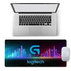 Большой коврик для мыши Logitech XL 900x400, игровые аксессуары для ПК, компьютерный ковер Varmilo, Настольный коврик для клавиатуры, коврик для мыши CS GO LOL