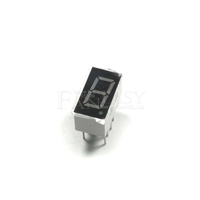 5pcs Digital tube segment common Cathode Red 1 Bit digital Tube 0.36 inch LED Display 3611AS | Электронные компоненты и