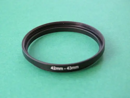 

camera Step Up Filter Ring 42mm to 43mm adapter ring 42mm-43mm 42-43mm