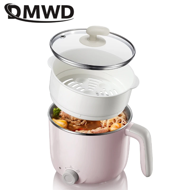 DMWD мини электрические сковороды для общежития электрическая плита