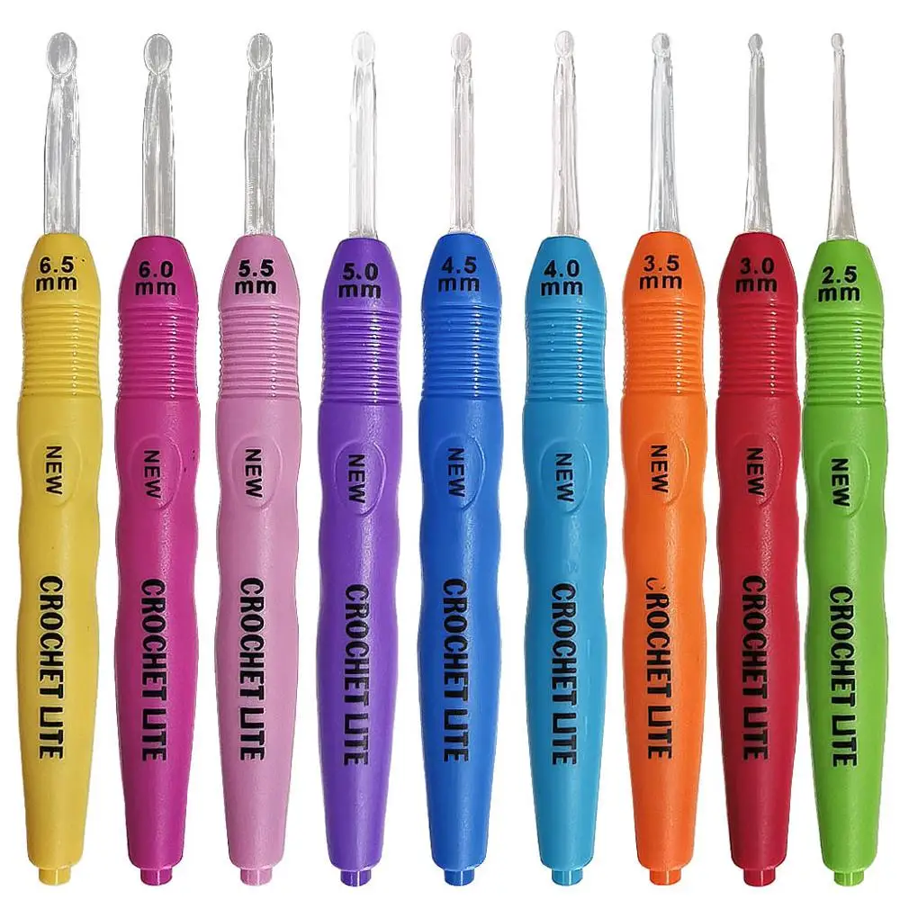 

croche needle with led plastic knitting needles and crochet tools and accessories yarn crochet sticks Crochet hooks so weave