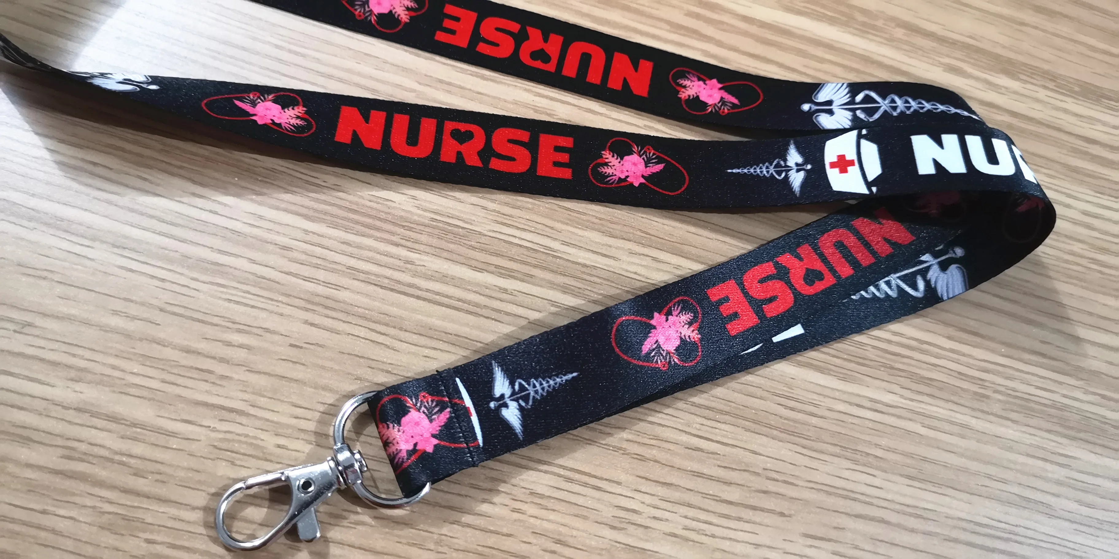 

10pcs/50pcs/100pcs NURSE lanyard Neck Strap Lanyard for Mobile Phone ID Badge Key Chain