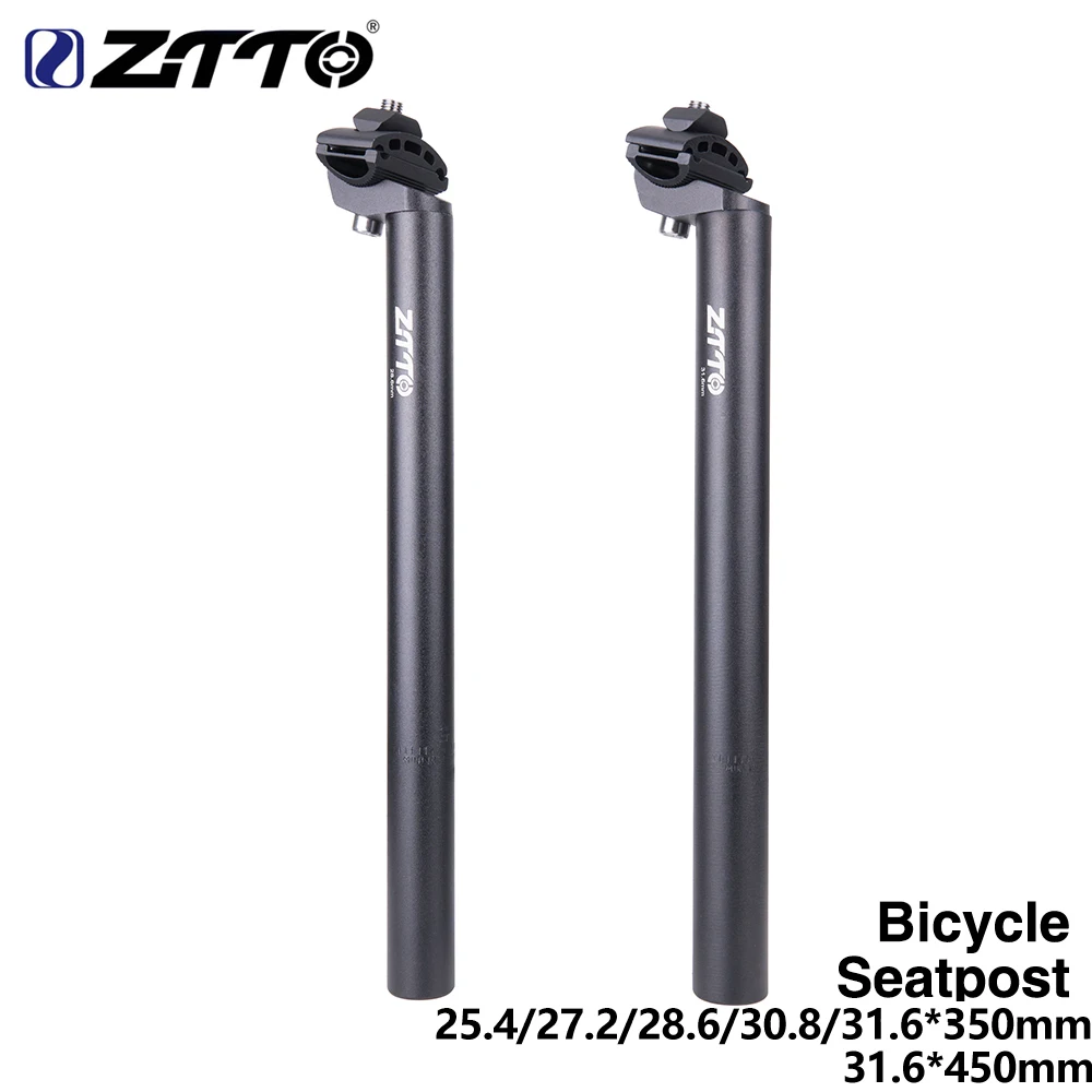 ZTTO MTB сиденье для велосипеда Superlight Seatpost 25 4 27 2 28 6 31 350 мм 450 шоссейного горного