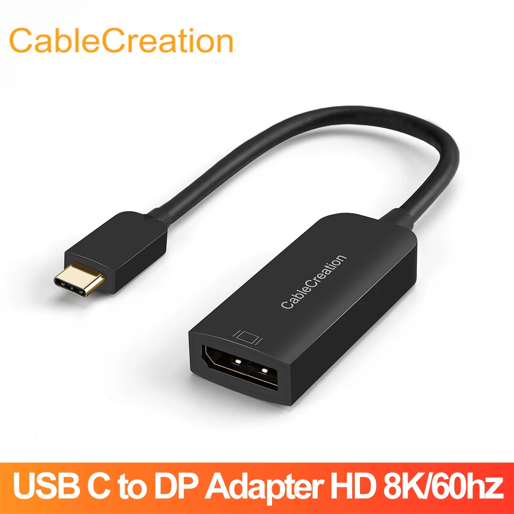CableCreation адаптер USB C к DisplayPort HD 8K @ 60 Гц Type DP Кабель-адаптер с Oculus Rift Macbook HUAWEI iPad Pro |
