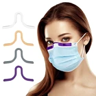 Зажим для защиты от запотевания переносицы, многоразовый держатель для маски, мягкая дышащая и не протекающая накладка на нос, аксессуары