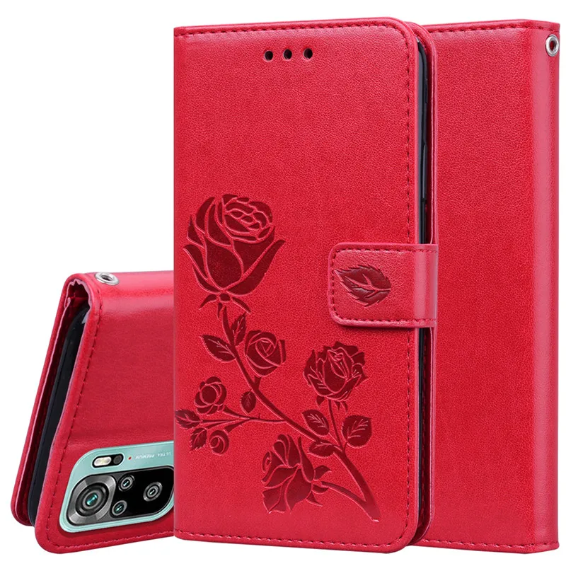 Leather Wallet Flip Case For Xiaomi Redmi Note 10 Pro Case Card Holder Magnetic Book Cover For Redmi Note 10 Pro Max 10S Case