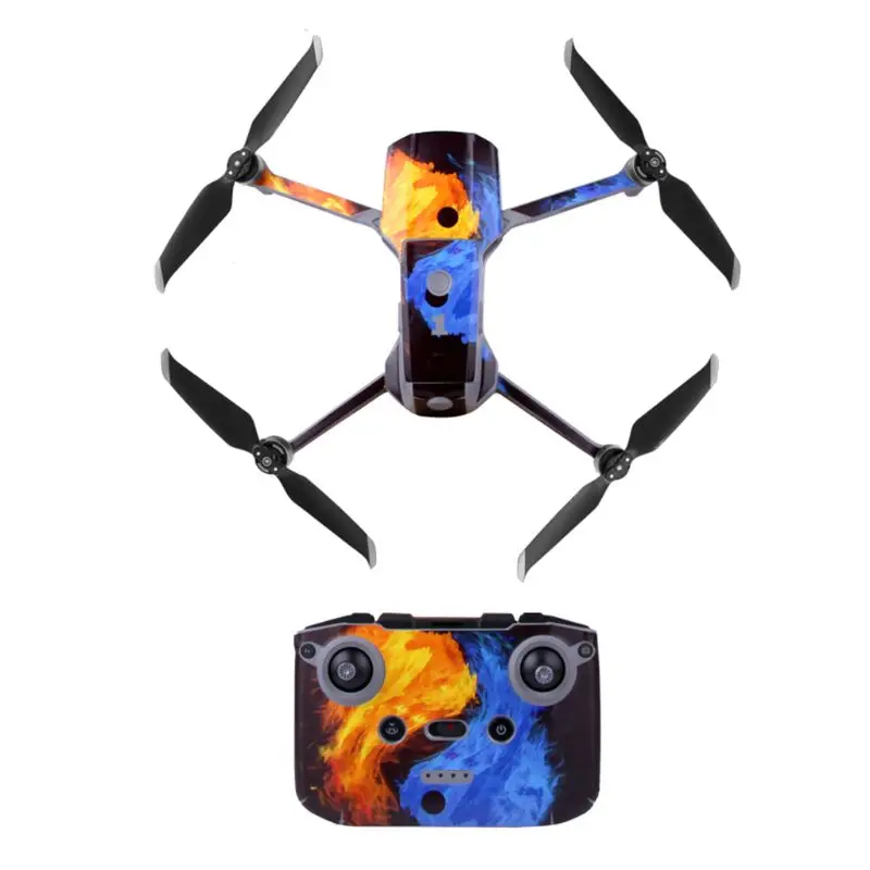 

1Set Waterproof PVC Stickers Art Decal Protective Film for dji Mavic Air 2 Drone