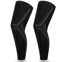 breathable men leg warmers compression sleeve anti uv sport leggings cycling running basketball racing arm warmers outdoor