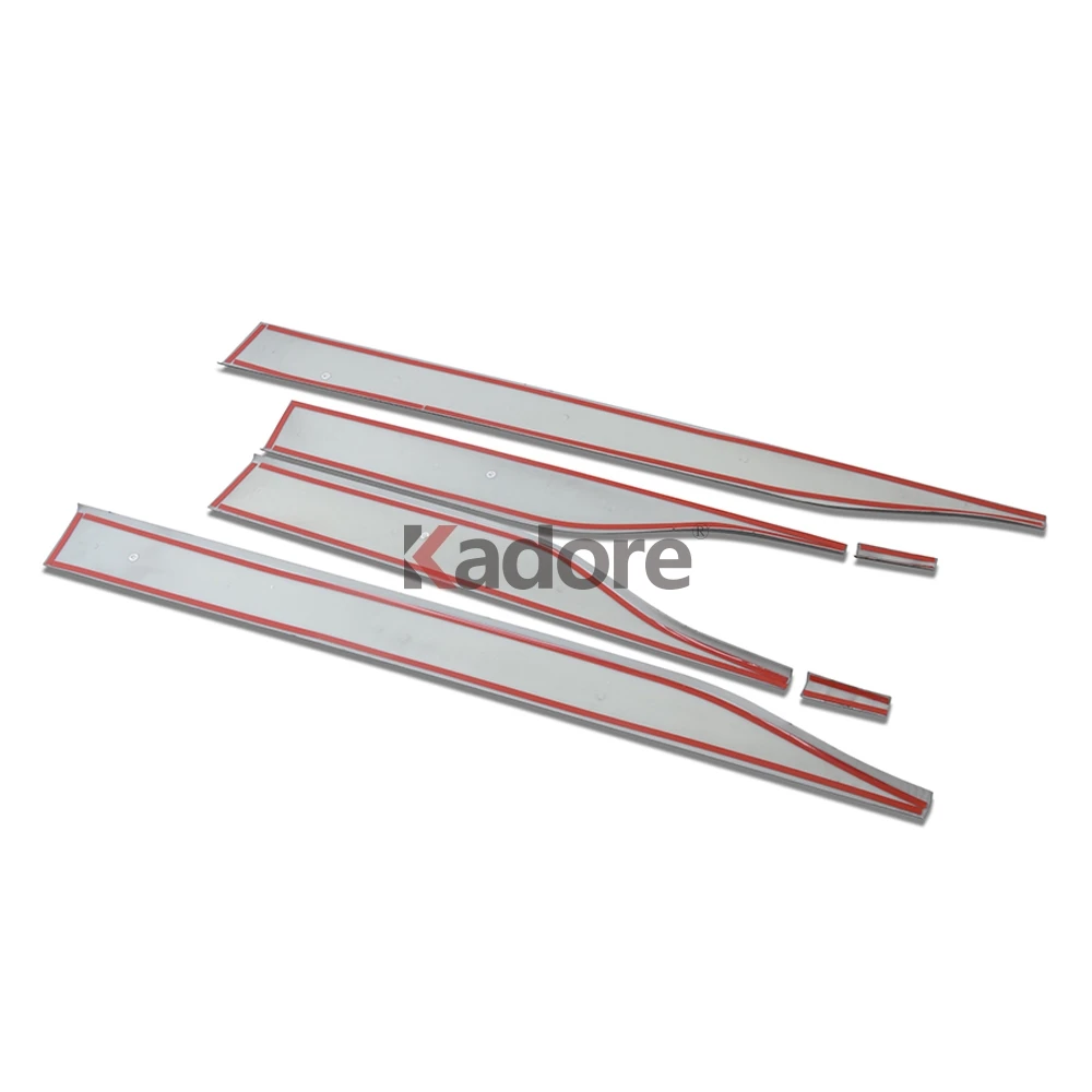 Для Toyota RAV4 RAV 4 ABS Хромированная Боковая дверь корпус молдинг линия крышка отделка протектор украшения внешние аксессуары
