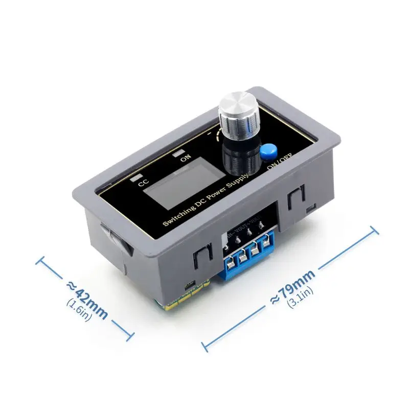 

Programmable CNC Buck-boost DC Adjustable Regulated Power Supply Module Ammeter D2TD