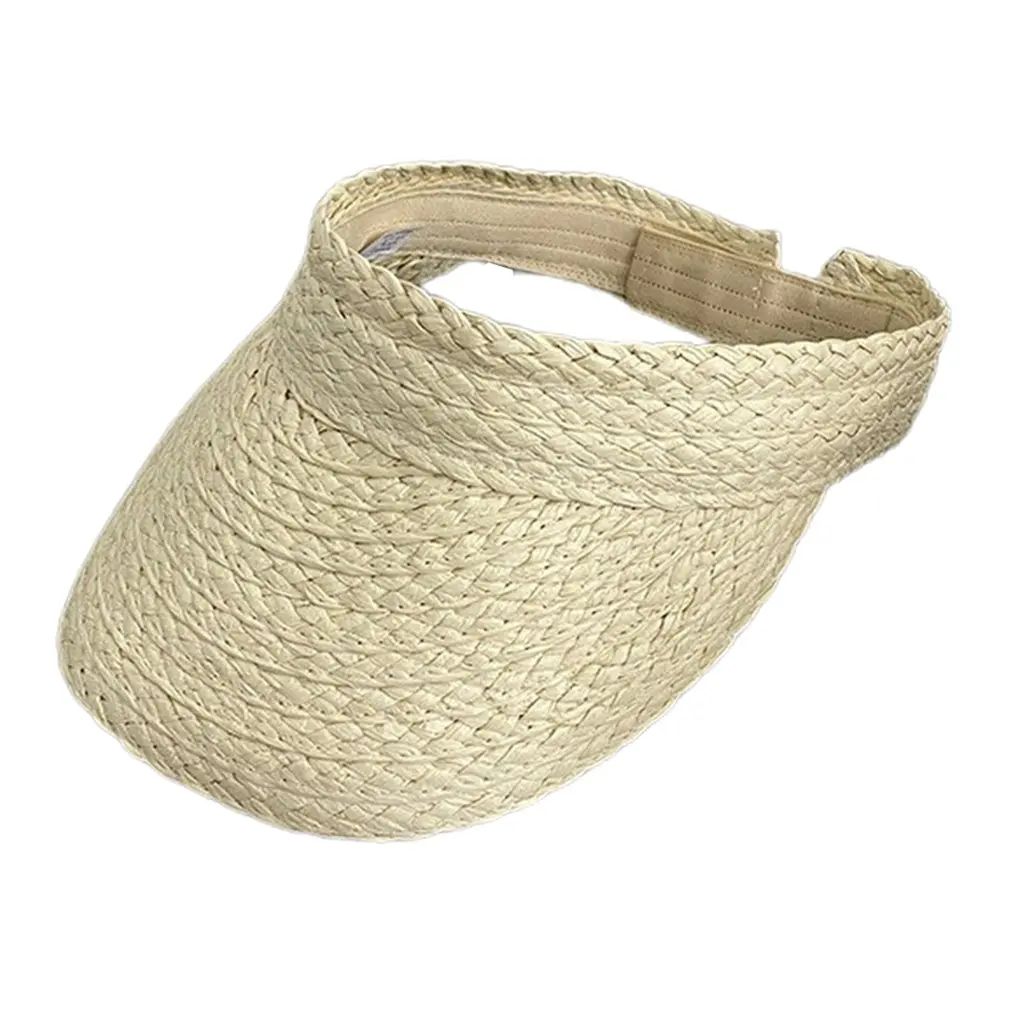 

All-match Outdoor Sun Hats For Women Beach Straw Hats Summer Sun Hat Visor Caps For Shopping Traverling