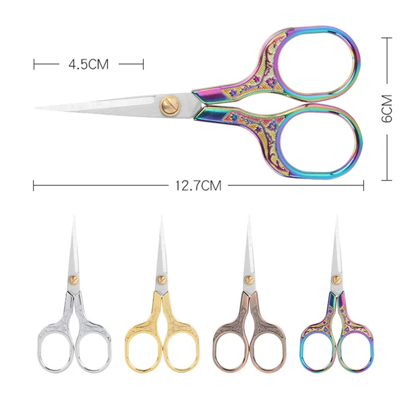 

Stainless Steel Vintage Scissors Sewing Fabric Cutter Embroidery Scissors Tailor Scissor Thread Scissor Tools for Sewing Shears
