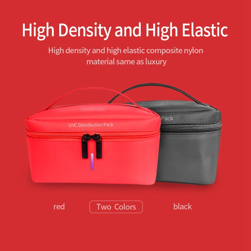 

UV Sterilizers Bag DisInfection Portable Sanitizers Box for Baby Bottle Toothbrush/Beauty Tools/Jewelry/Underwear Sterilization/