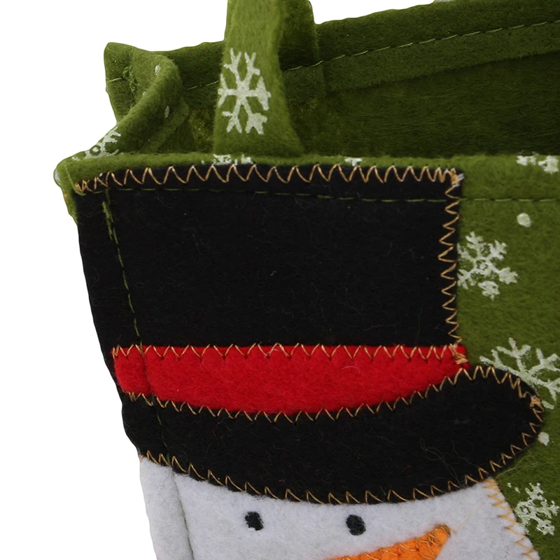 

Creative Santa Claus Gift Bags Merry Christmas Candy Bags Decor Christmas Gift Bags Snowman New Year Present Supplies Home Party