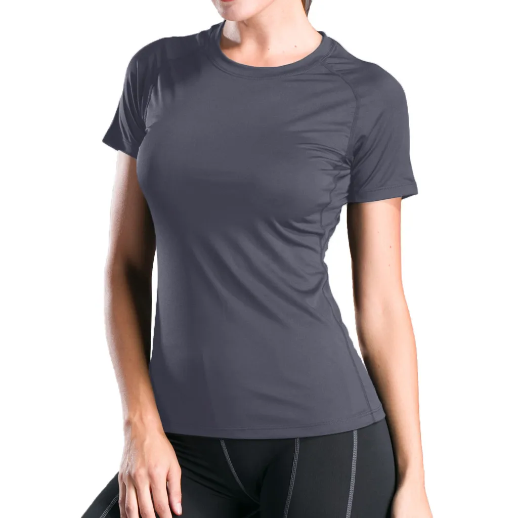 Женский сетчатый топ для йоги Спортивная футболка с длинным рукавом