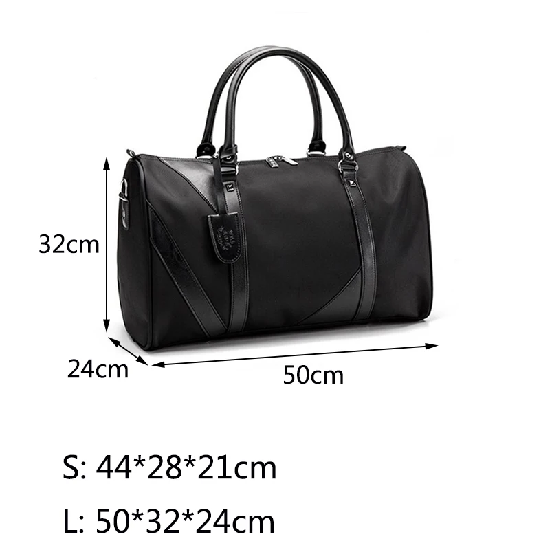 Jiessie&Angela Waterproof Travel Bags For Women Outdoor Bag Men Crossbody Bag Large Carry-on Suitcase Business Luggage Sets