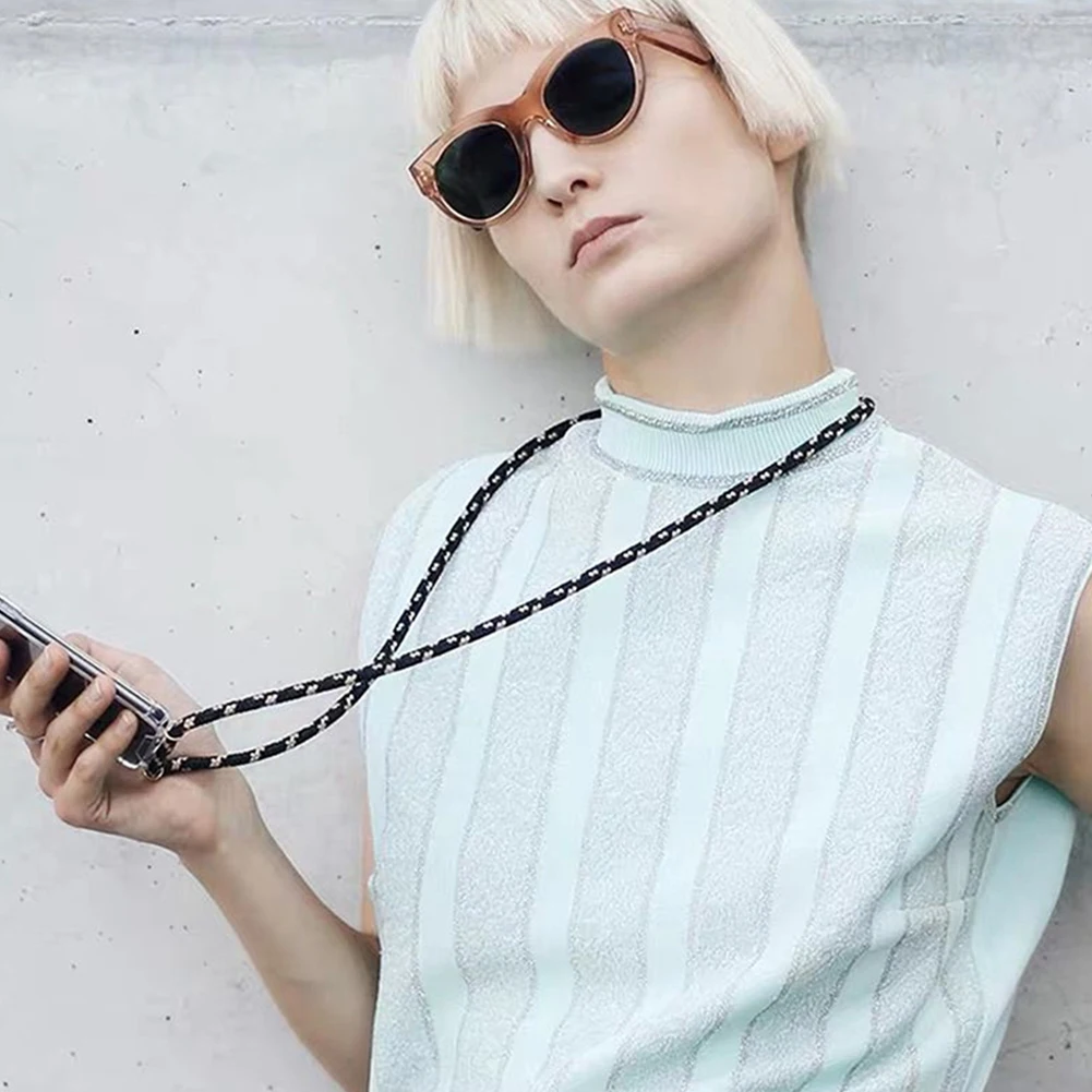 10 Цвета Универсальный мобильный телефон ремни регулируемые съемные шейный