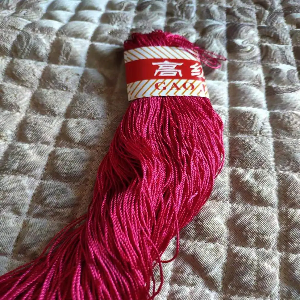 rose red 10 шт. ингредиентов, шелк льда, 400 г, Летняя трикотажная пряжа для вязания крючком, тонкий палантин, пряжа для вязания,, ZL64 - Цвет: rose red