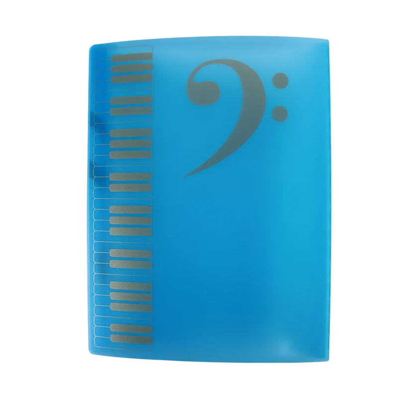 80 Sheets A4 Music Book Folders Piano Score Band Choral Data Large Capacity File Folder Portfolio Office Stationery | Дом и сад