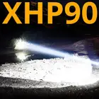 Супермощный светодиодный фонарик XHP90, Тактический фонарик XHP70 с зумом, водонепроницаемый Ультраяркий фонарь XHP50, Лампа 18650 с USB-зарядкой