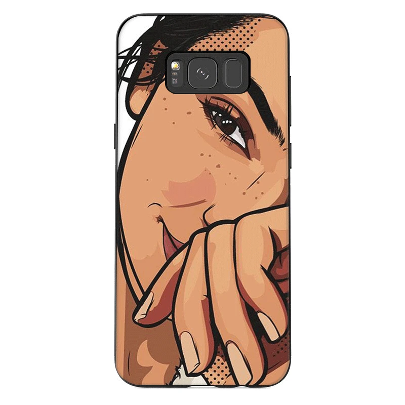Мобильный телефон для samsung GALAXY A2 A20E A70s J4 J6 J7 J8 Core Prime Duo Plus Cover 2018 сексуальная девушка