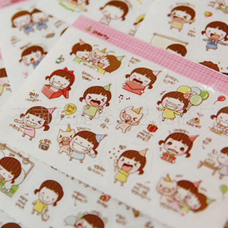 2 шт счастливый Хэллоуин Рождественский альбом журнал канцелярские наклейки