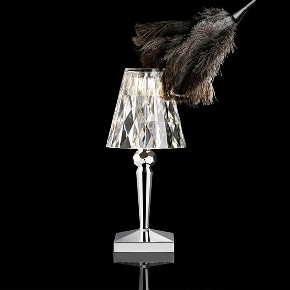 

Acryl Table Lamp for Bedroom Living Room Desk Lamp Study Crystal Art Decoration Beside Ghost Night Lights Lighting