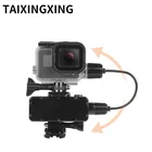 30 м водонепроницаемый 5200 мА портативное зарядное устройство Внешний аккумулятор для GoPro Hero 76543 + Xiaomi Yi 4K SJCAM аксессуары для экшн-камеры