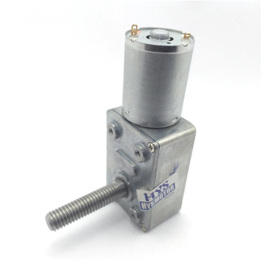 JGY-370 Shaft Length M8*33MM DC Gear Motor Reduction Speed PWM Controller High Torque Electric Self Lock