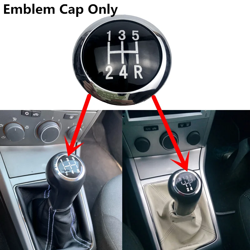 Автомобильная ручка переключения передач значок с эмблемой Верхняя накладка для