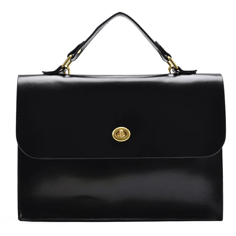 

2021 Solid Color Shoulder Bag Women Messenger Bag Ladies PU Leather Women's Office Big Tote Lady High Capacity Handbags Purses