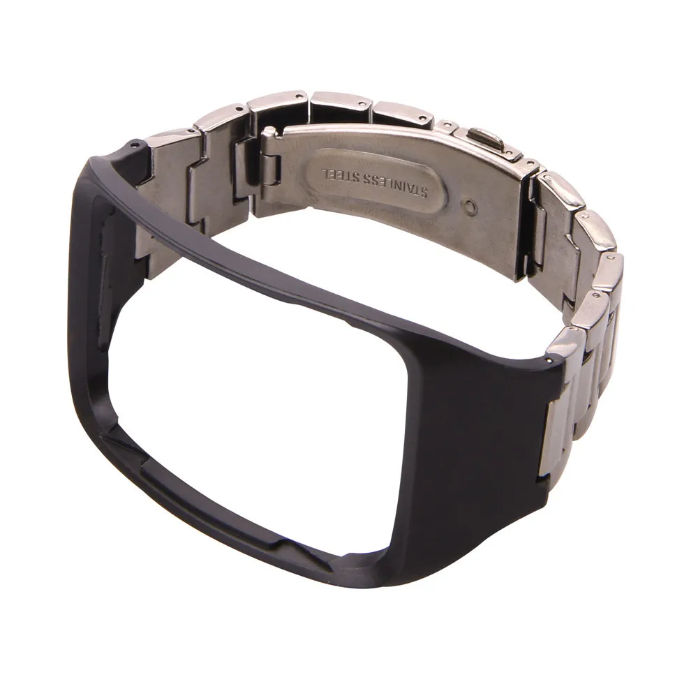 Stainless Steel Watch Band Wrist Strap Bracelet For Samsung Gear S Sm-r750 Black Silver Color Watches Holder Sport Accessories | Спорт и