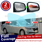 Автомобильное зеркало заднего вида, прозрачная пленка для Toyota Allion Premio T260 260 2016  2019, 2017, 2018,