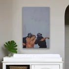 Картина на холсте с изображением картины Адама, настенное искусство, Классическая живопись, Декор для дома, скандинавский модульный смешной постер, рамка для гостиной