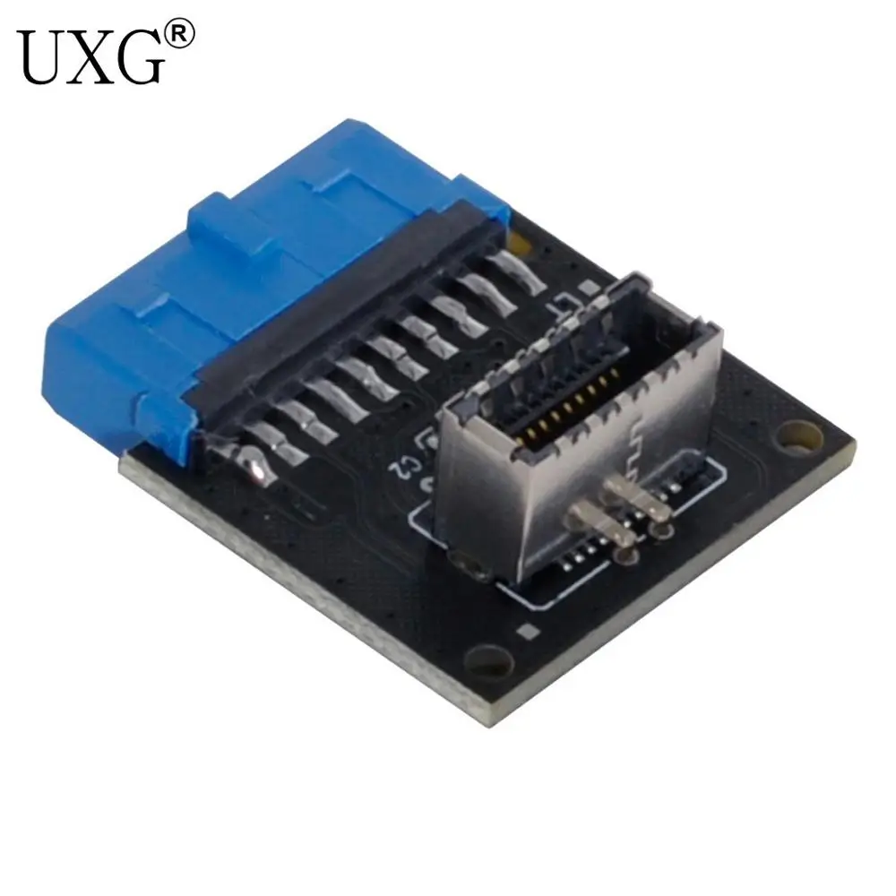 

USB 3,1 Передняя панель Разъем Тип-E к USB 3,0 20-контактный разъем Штекерный удлинитель адаптер для материнской платы