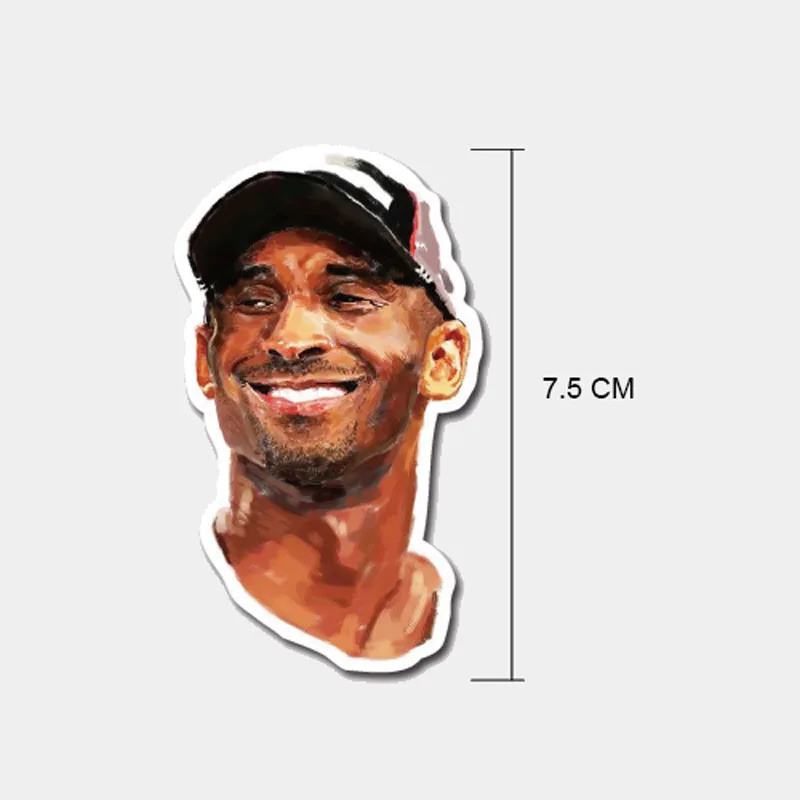 Цельные Стикеры для игроков баскетбола баскетбольные звезды Коби Боба Брайант