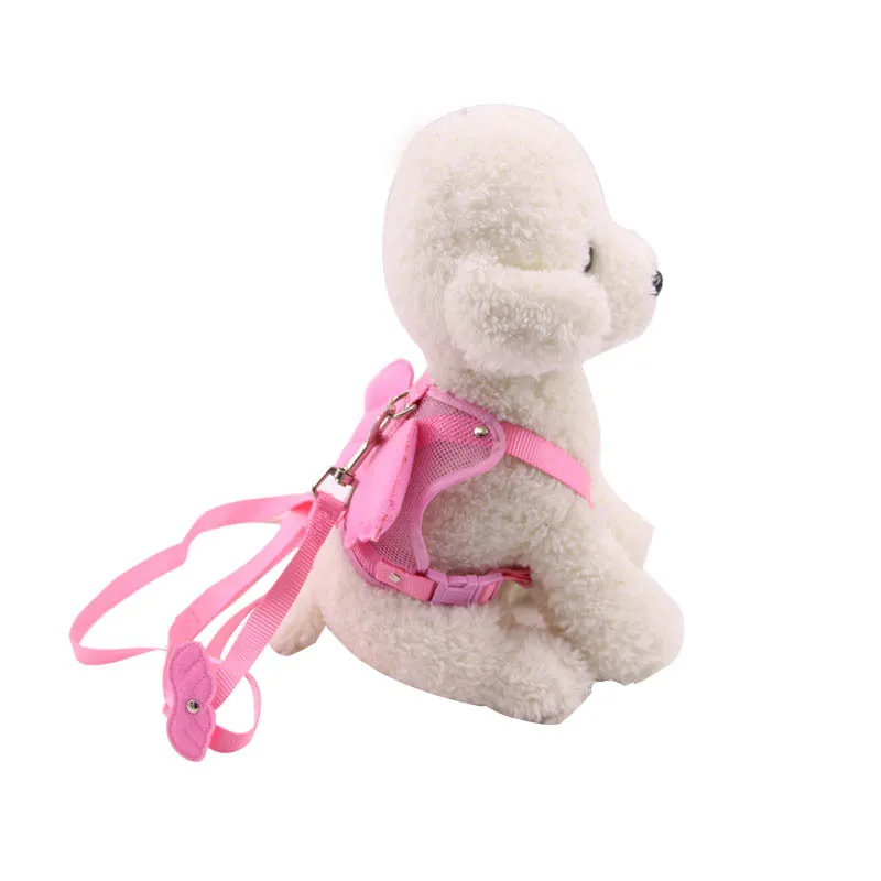 Шлейка с крыльями ангела для кошек одежда маленьких собак милый ошейник щенков