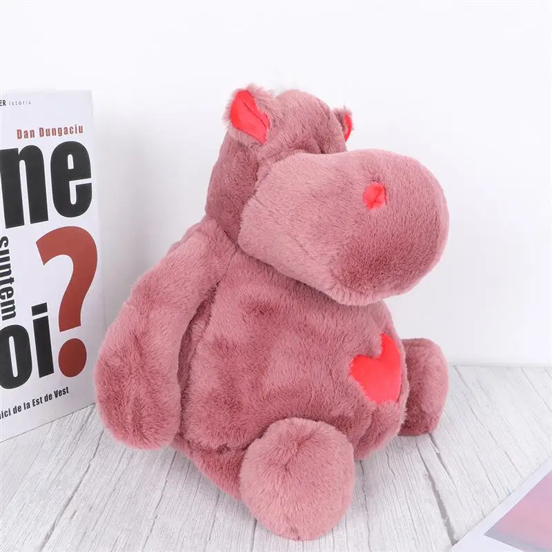 

Adorable Hippopotamus Doll Pillow Creative Plush Toy Cartoon Lovely Doll Toy Valentine's Day Gift for Girls Women